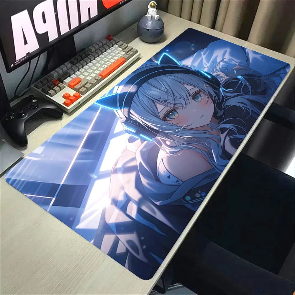 Kawaii Anime Desk Mat –  Gaming Mouse Pad, Non-Slip Rubber Base, HD Print