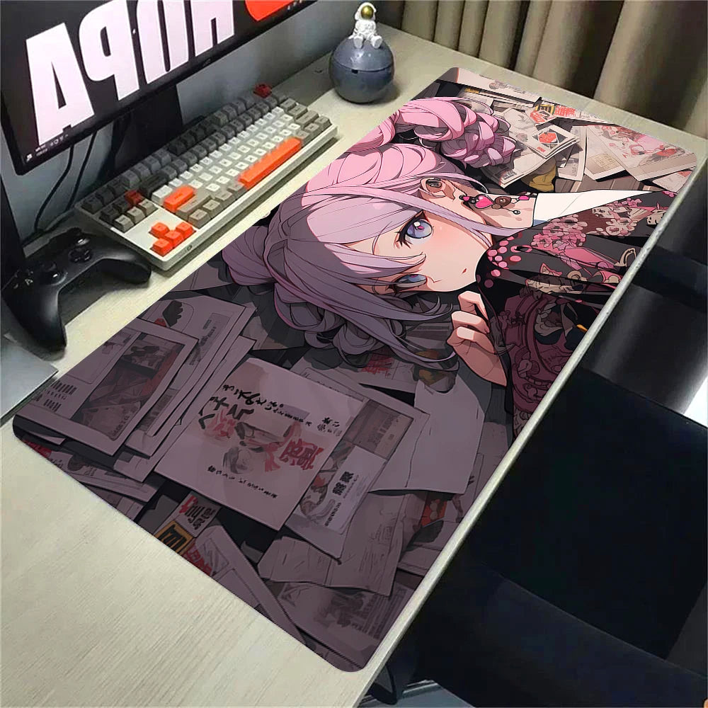 Kawaii Anime Desk Mat –  Gaming Mouse Pad, Non-Slip Rubber Base, HD Print